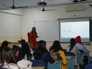 JIMS Rohini organised a guest lecture on 'Understanding Nuances of Job Analysis' for PGDM students