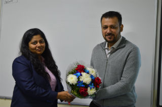 JIMS Rohini Organised a Guest Lecture on Career Options in Finance