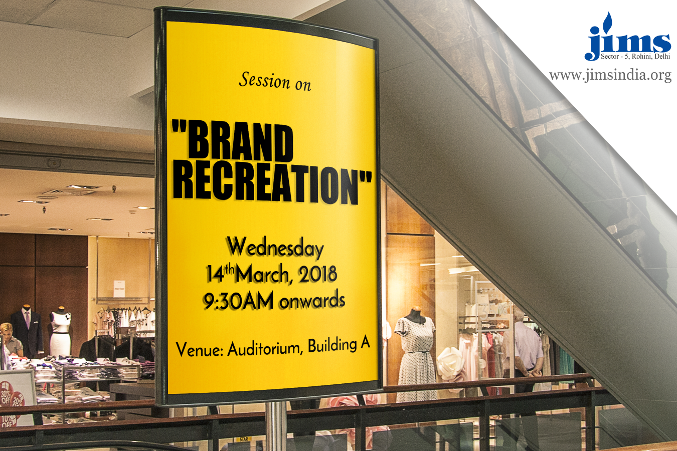 Creador-The Retail Club presents Brand Recreation at JIMS Rohini