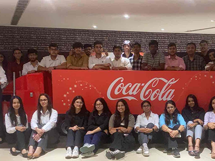 Coca Cola Industrial Visit JIMS Rohini