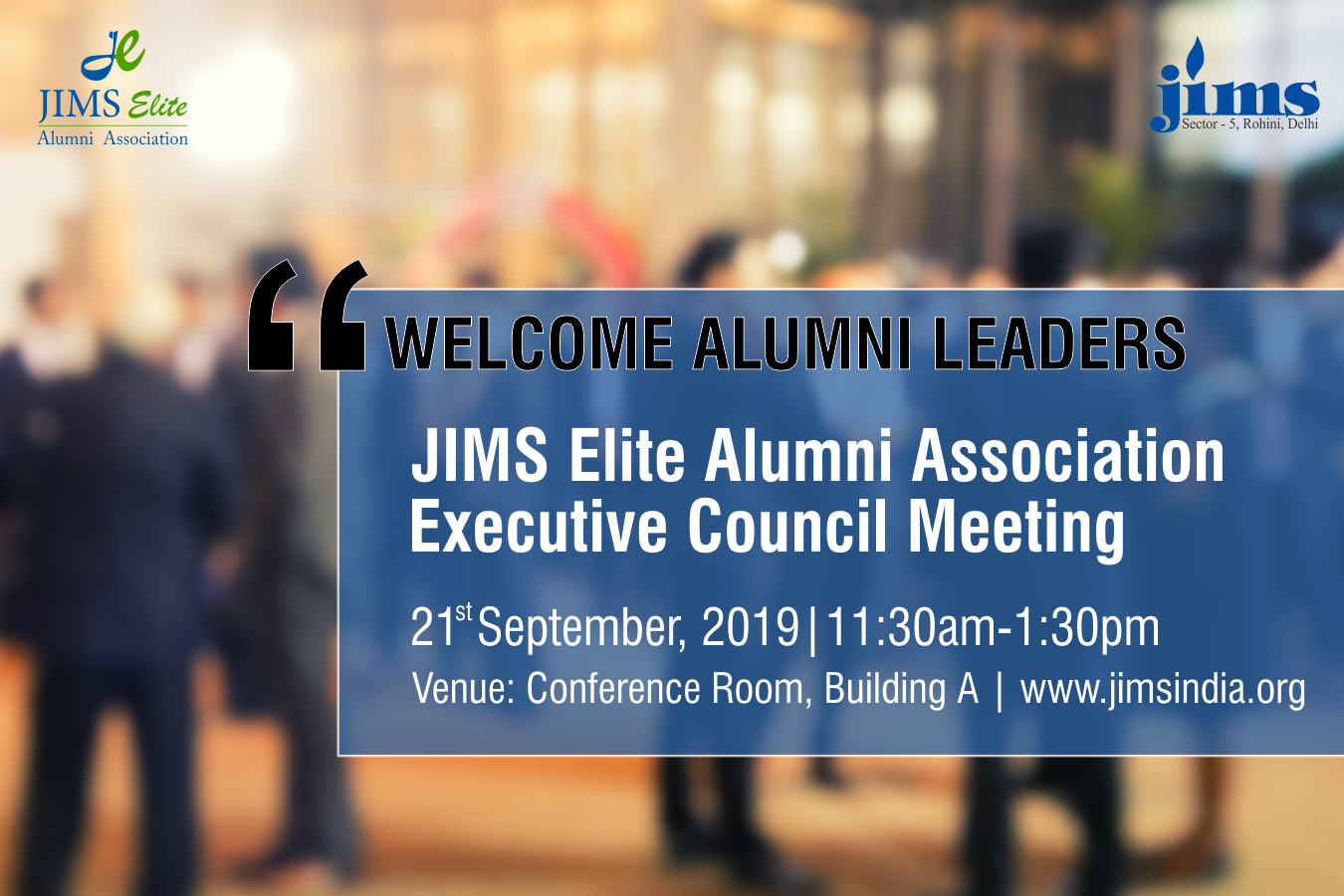 JIMS Elite Alumni Association Executive Council Meeting 