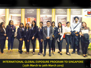 JIMS Rohini organised PGDM Department of JIMS Rohini organised a Global Exposure Program Singapore for PGDM Batch (2018-20)