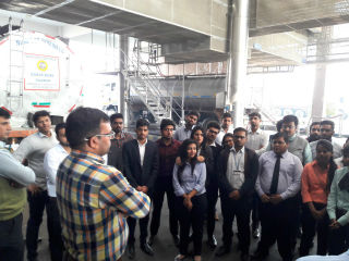 JIMS Rohini organised Industrial Visit for PGDM-International Business students to Banas Dairy-A Unit of AMUL