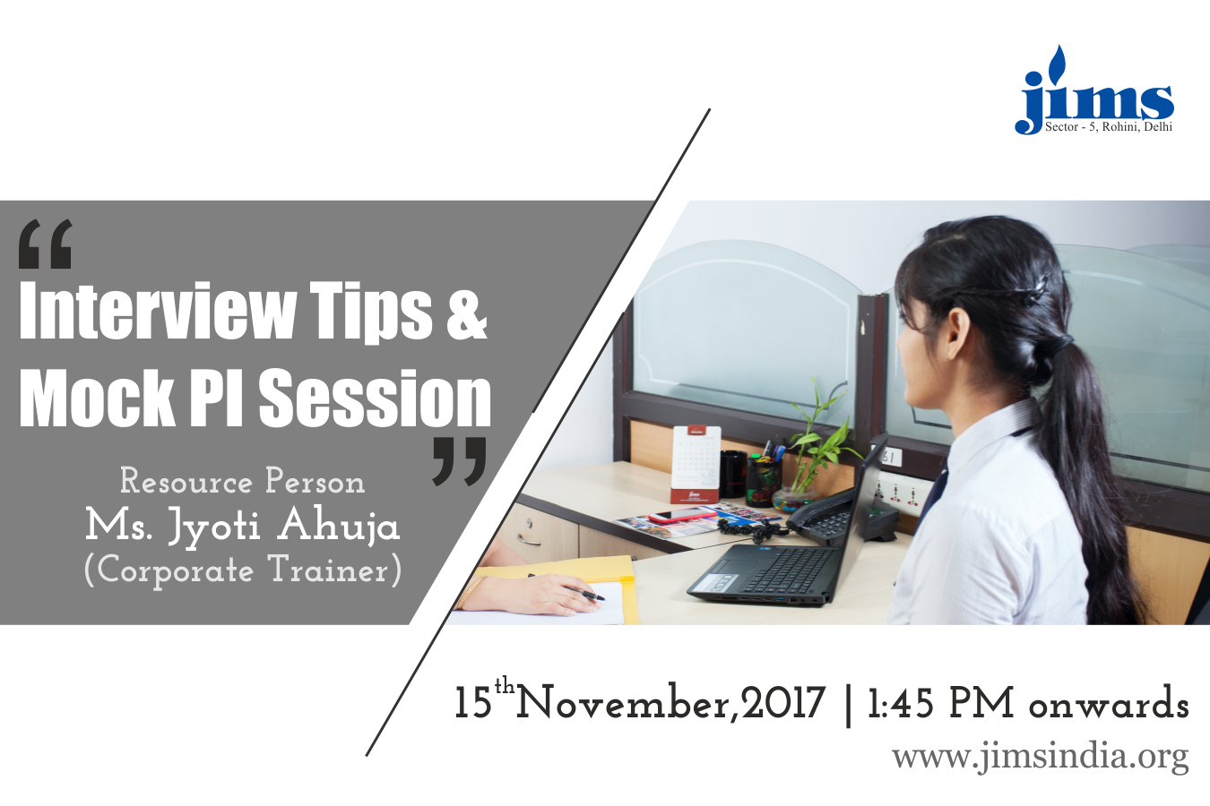 Interview tips & Mock PI session for PGDM-RM(2016-18) on 15th November 2017