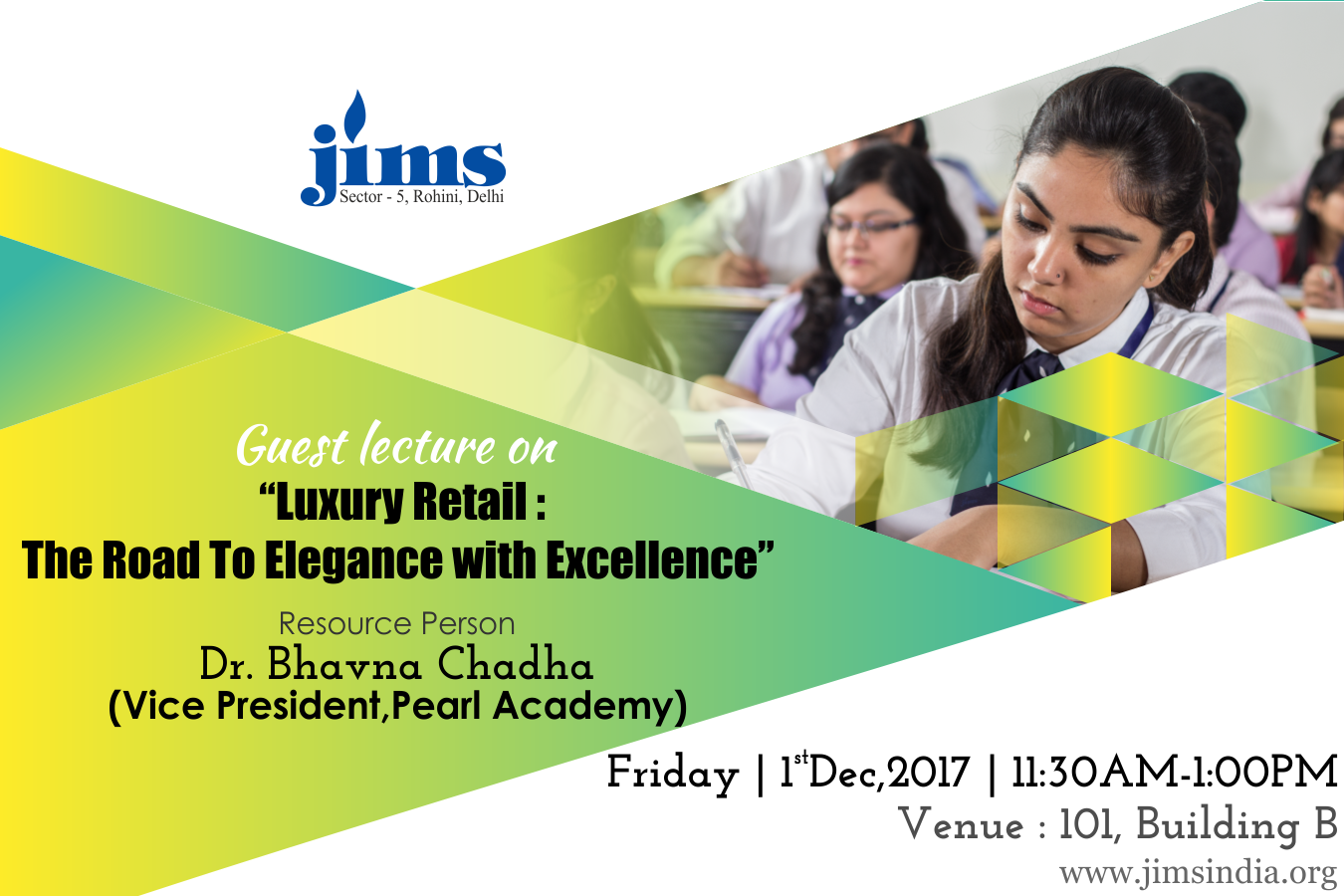 Guest Lecture on Luxury Retail : The Road To Elegance with Excellence
